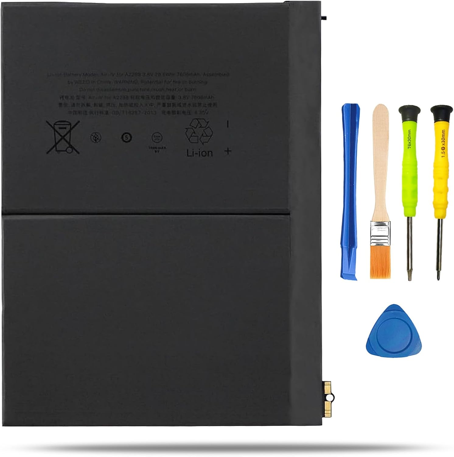 A2288 Tablet Battery Replacement for iPad Air 10.9 Inch 2020 Gen 4 A2316 A2324 A2325 A2072 iPad 13.1/13.2 MYFN2LL/A MYFM2LL/A MYFT2LL/A MYHY2LL/A MYGX2ZP/A EMC 3570 3571