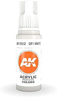 AK-Interactive 3rd Gen Acrylic Offwhite 17ml 11002 - Model Building Paints and Tools # AK1002