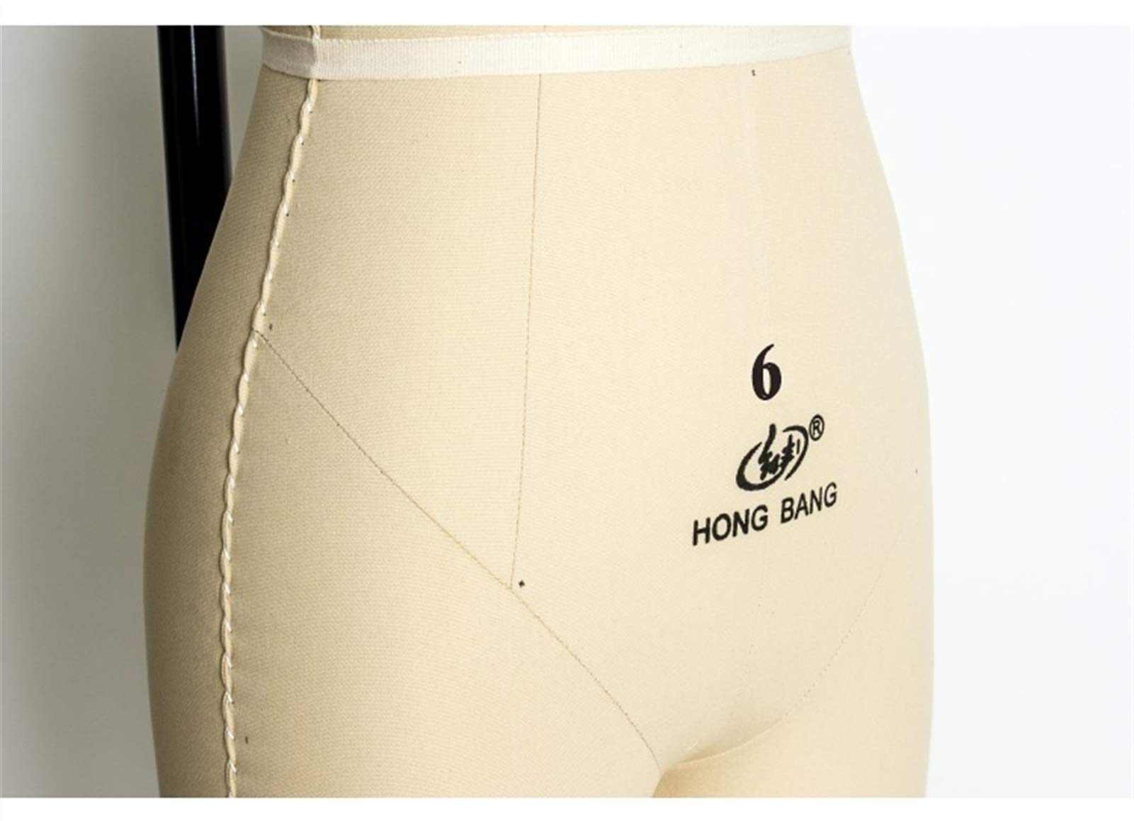 Nähpuppe Damenhose Beinform, Dummy-Schneiderin Modestudenten Mannequin-Display mit Rädern (Color : White, Size : Model 2) Interesting