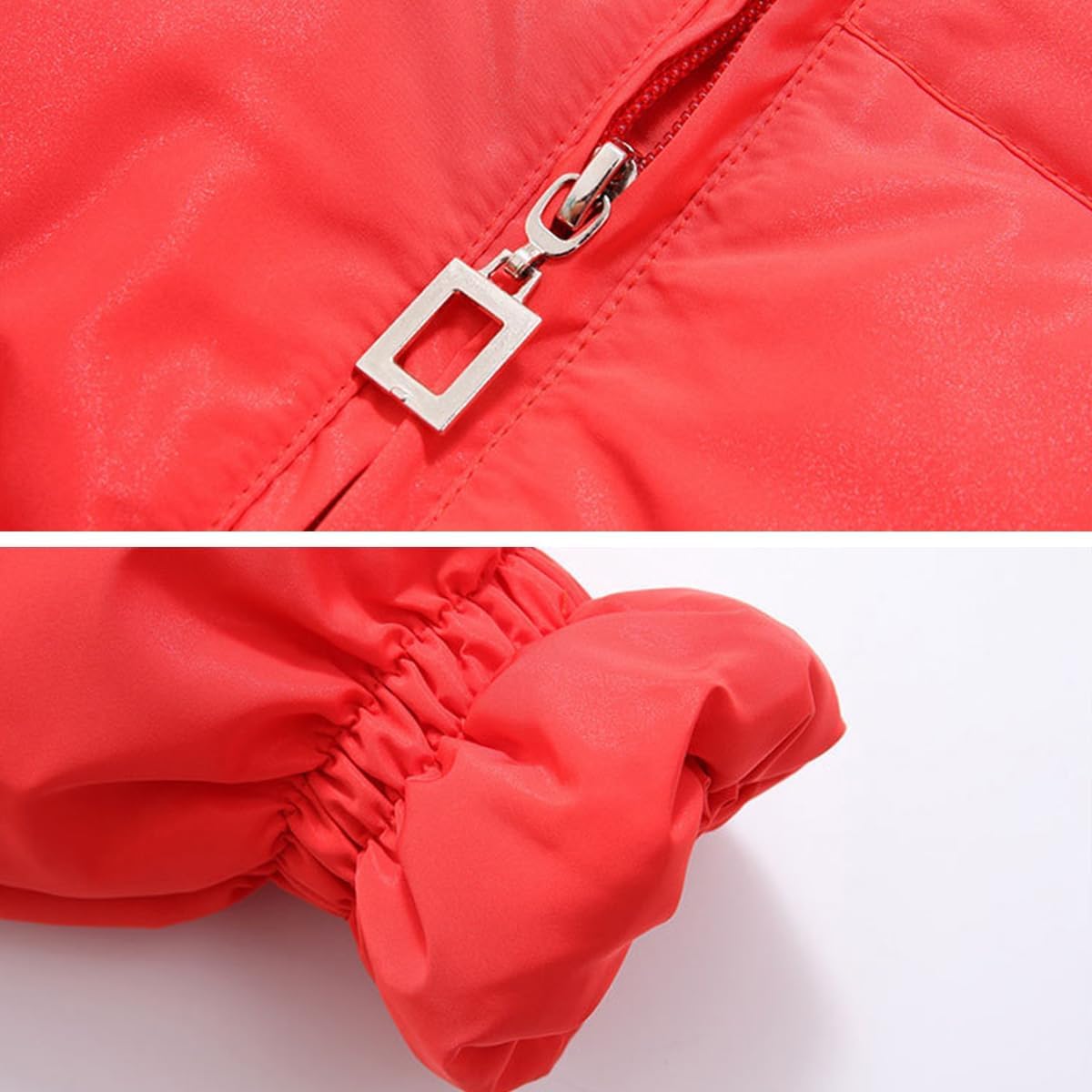 Invierno bebé Engrosada Abajo Chaqueta niños Traje de Nieve con Cuello de Piel con Capucha niñas de Dos Piezas Traje de esquí + Pantalones de esquí Conjunto