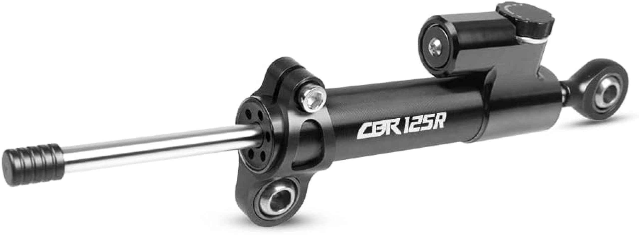 Ammortizzatore di sterzo moto Per Yamaha YZF R6 1999-2004 YZF R1 2002 2003 FZ1 Per Fazer 2001-2005 Stabilizzatore CNC Moto Controllo di sicurezza lineare invertito Nero-Nero