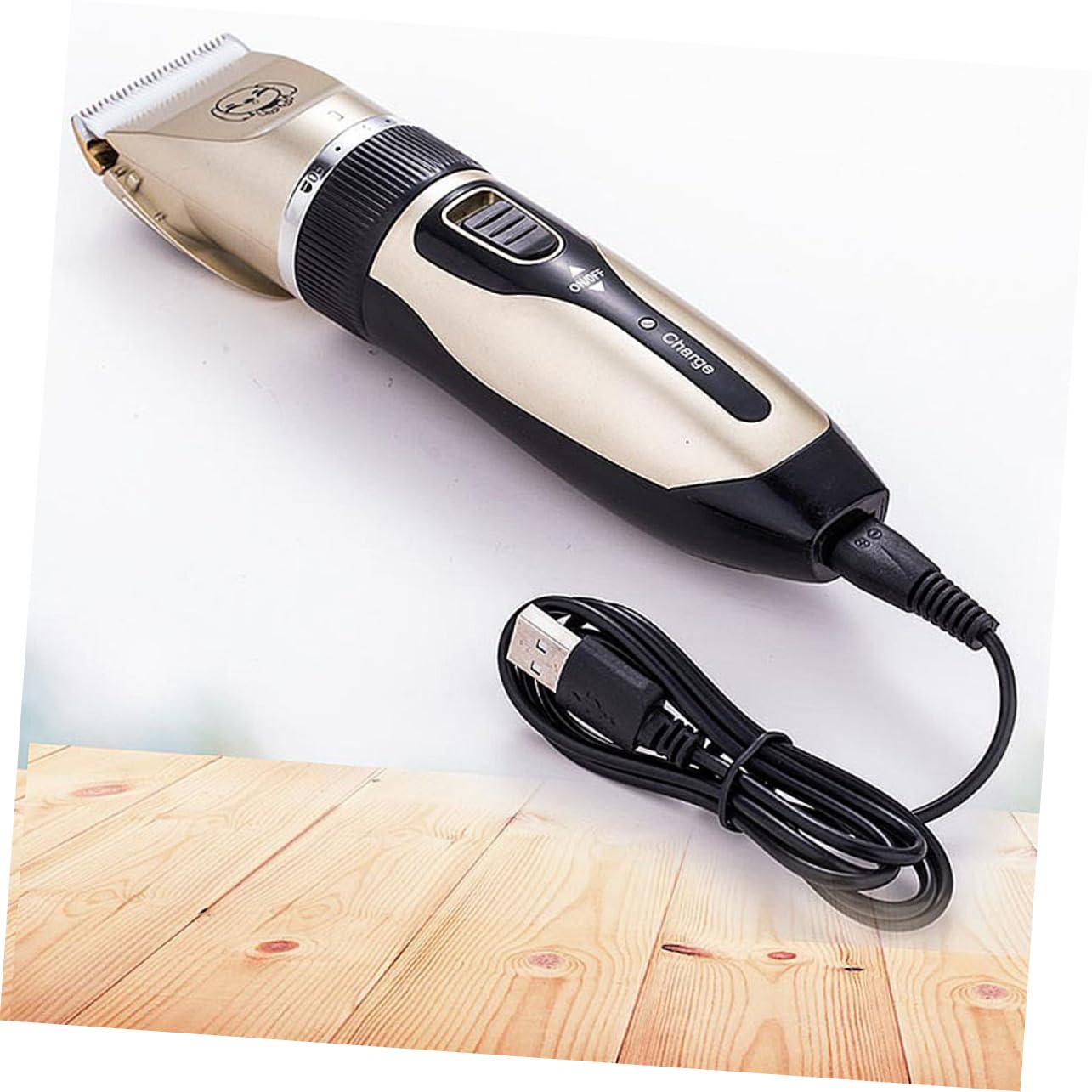SUPVOX Pet Hair Clippers for Dogs Rechargeable Grooming Tool Quiet Motor Safe and Easy Hair Trimmer for Pet