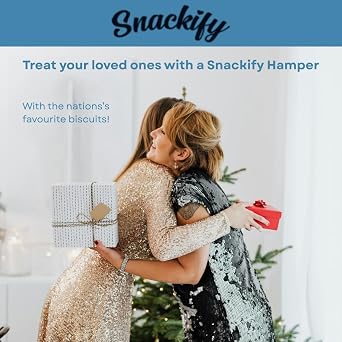 Luxury Biscuits Gift Set Hamper Bundle Contains 20 Packs of Individually Wrapped Biscuits Multipacks Snackify Gift Hamper Includes a Variety of Loved Treats, Perfect for Gifting (1 Box)