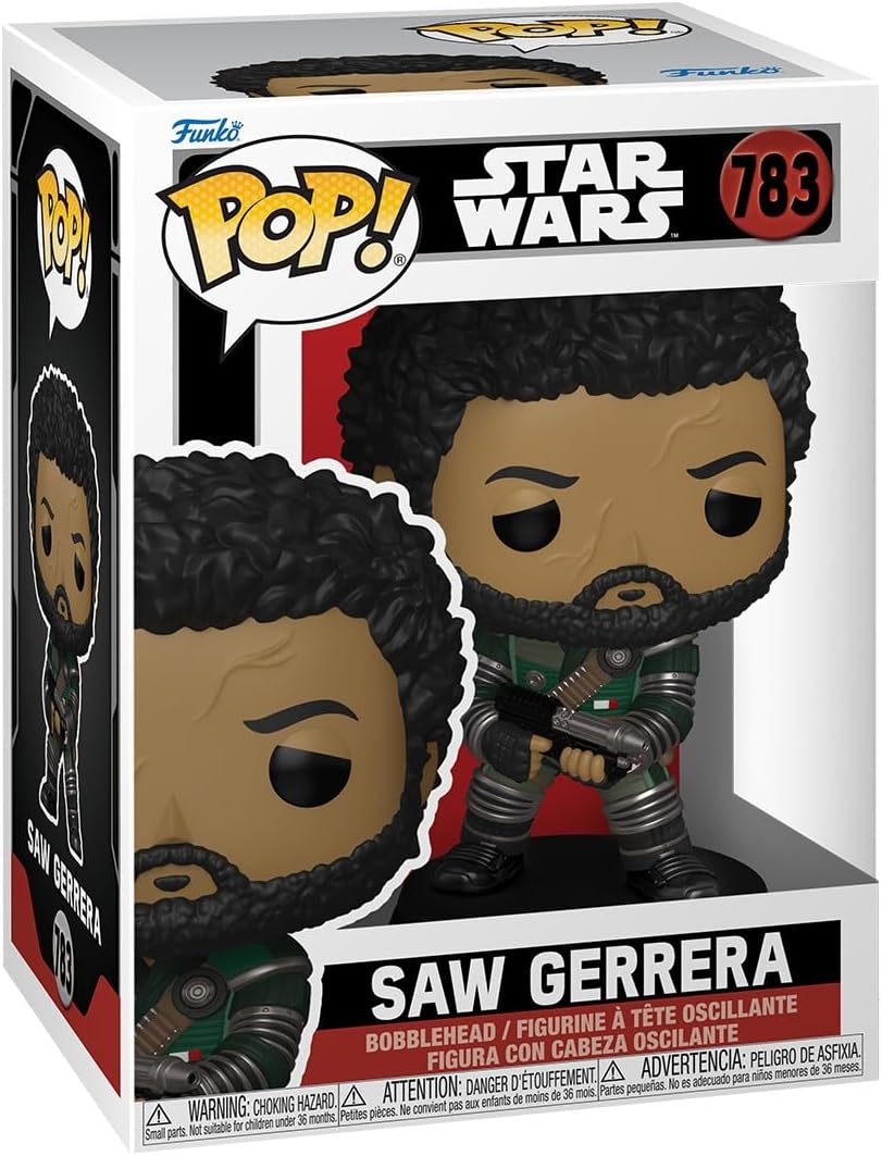 Funko Pop! Star Wars: Andor - Saw Gerrera - Collectable Vinyl Figure - Gift Idea - Official Merchandise - Toys for Kids & Adults - TV Fans - Model Figure for Collectors and Display