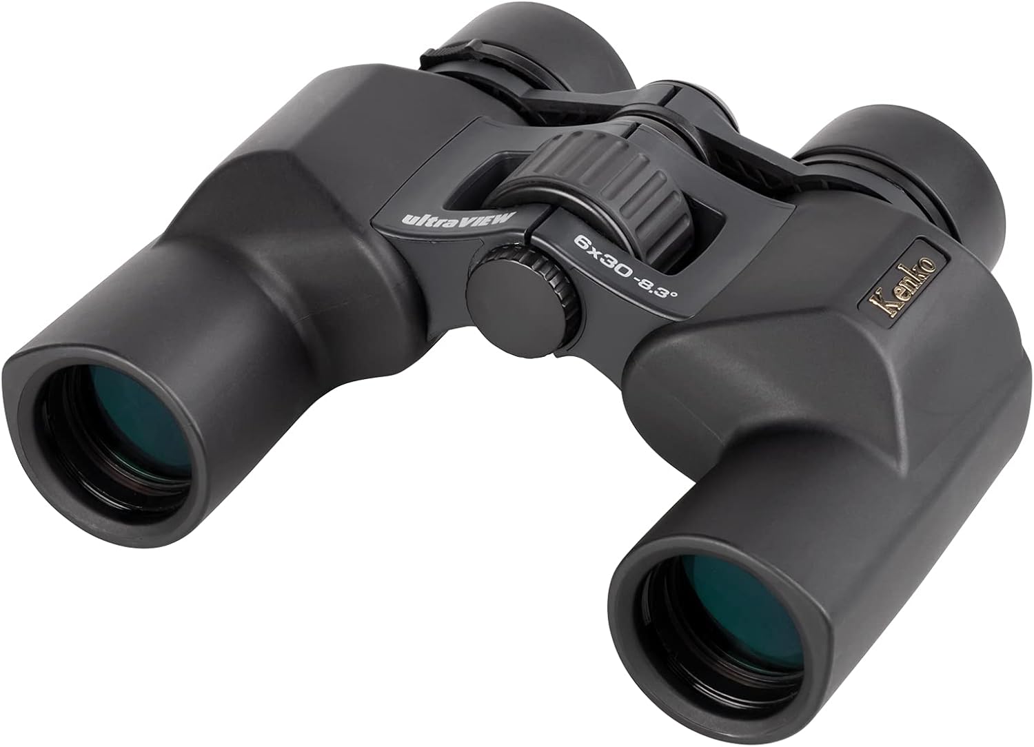 Kenko Binoculars UltraVIEW 6x30WP Polo Prism 6X 30 Caliber Waterproof 020395 Black