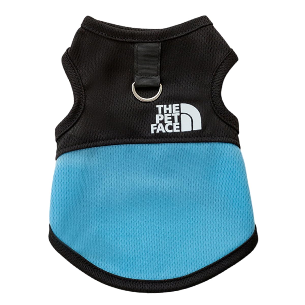 Generic Dog Shirts Pet T-Shirts Breathable Mesh Sleeveless Vest Summer Dog Clothes Pullover Lightweight Cat Clothes with Leash Ring Puppy Sweatshirt