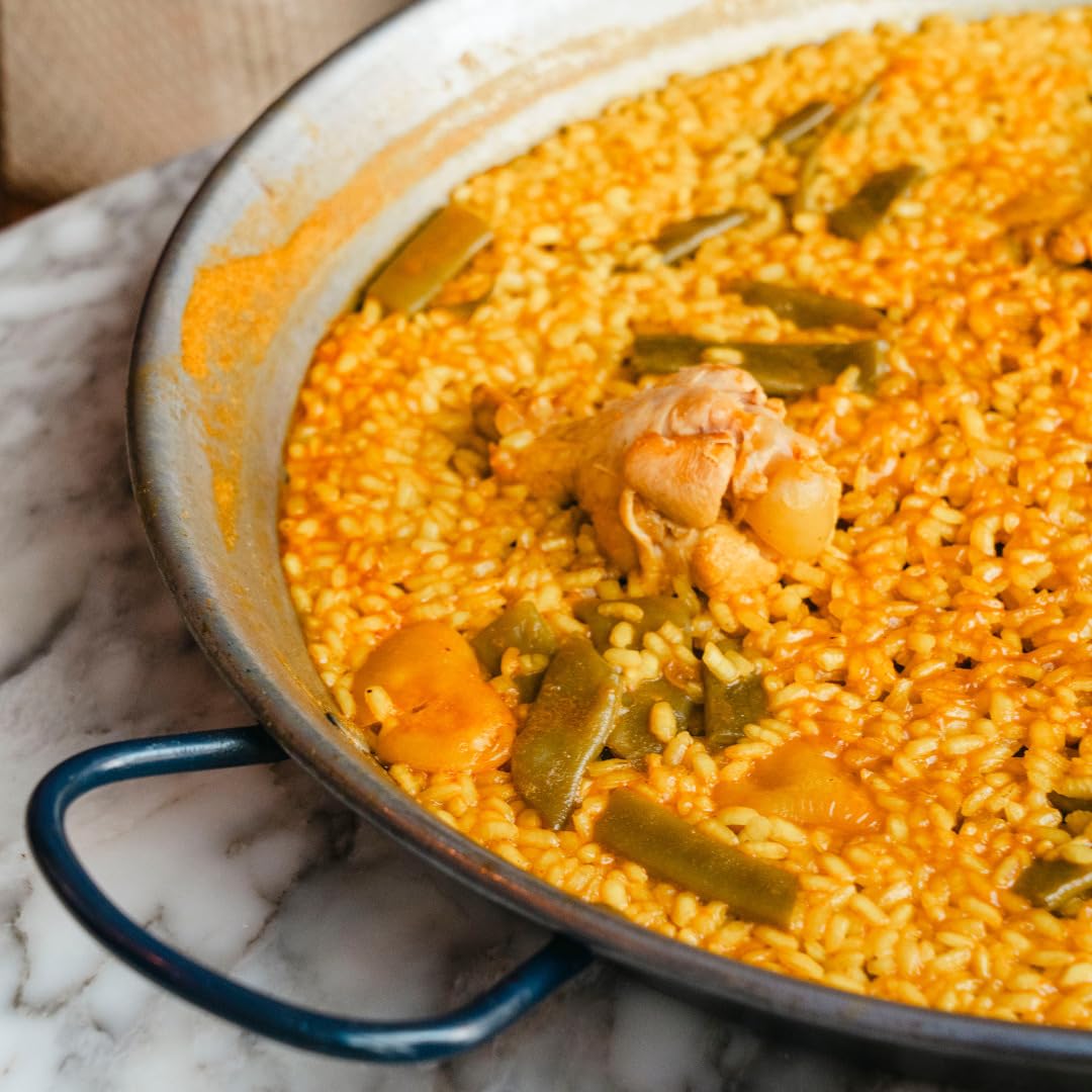 El PAELLER - Arroz Albufera D.O Valencia | Ideal para Paellas y Arroces Caldosos | Pack de 3 uds. de 1 kg.