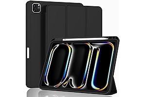 ZryXal Smart Protective Case for iPad Pro 13 Inch (7th Gen, 2024)