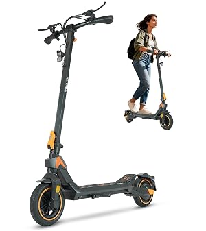 G1 Foldable Electric Scooter for Adults with 500W Motor Up to 21MPH Speed 23-Mile Long Range 36V 12
