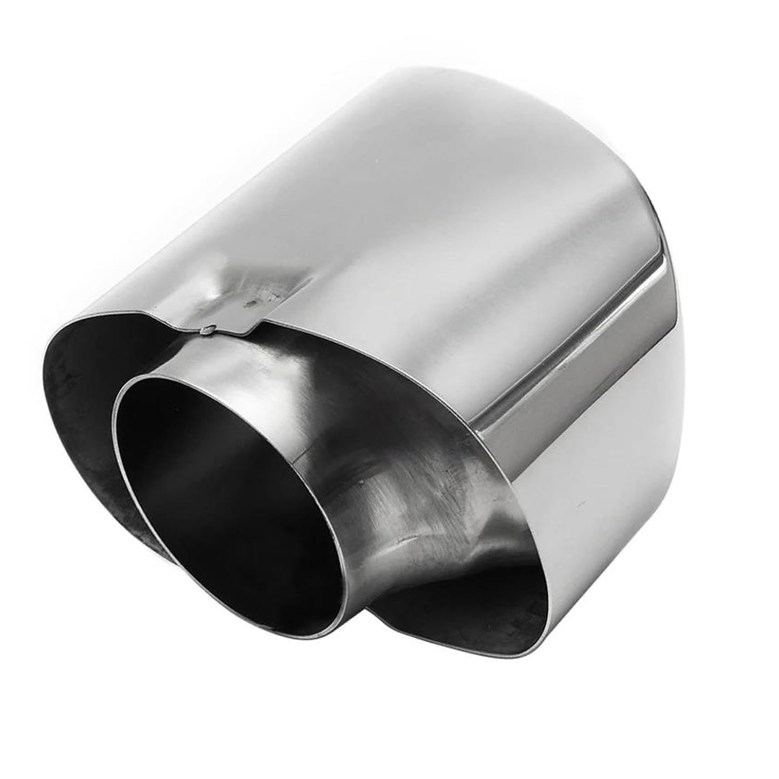 Tubo Scarico Per Automobili Per BMW X5 E70 2000 2001 2002 2003 2004 2005 2006 2007 Al 2016 2 Pezzi Terminale Scarico Doppio In Acciaio Inossidabile Cromato