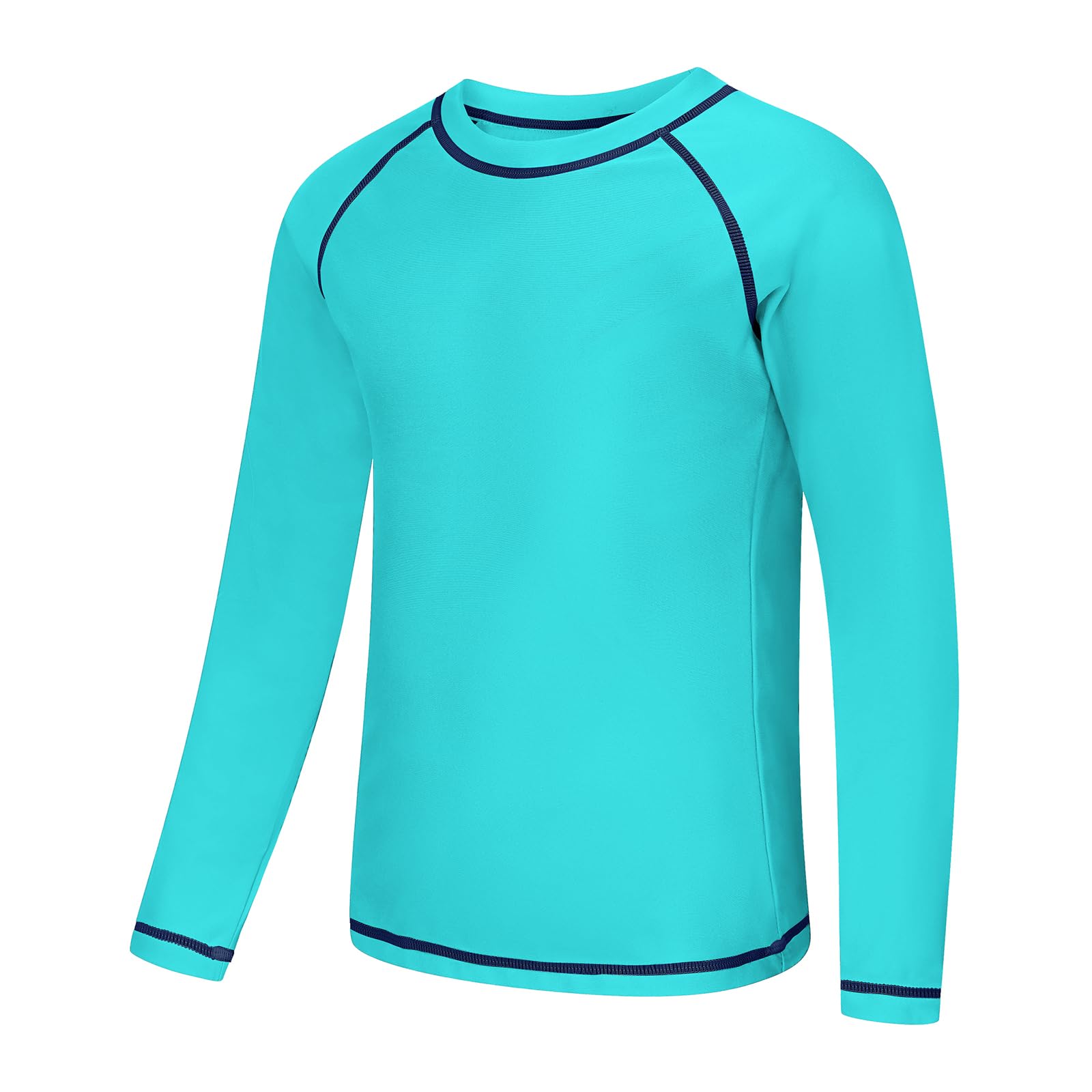 Zoofly UV Shirt Kinder Badeshirt Rashguard-Shirts für Jungen Langarm UPF 50+ Sonnenschutz Rash Vest Kinder UV Kleidung Schwimmen Shirt