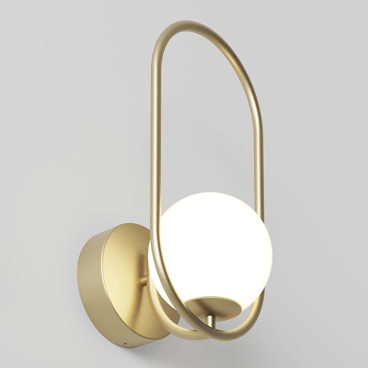 artika Bloom 11W LED Contemporary Sconce Light, Gold Finish - Ideal for Bathroom, Living Room, Bedroom, Hallway, 950 Lumens, Tunable White Technology 3000-4000-5000 Kelvin