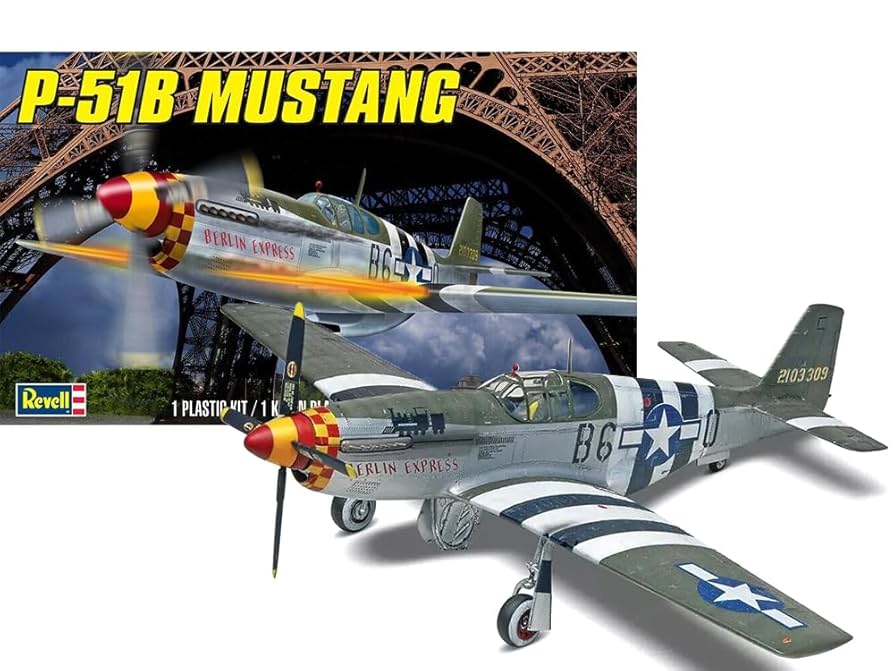 Amazon.com: Level 4 Model Kit North American P-51B Fighter