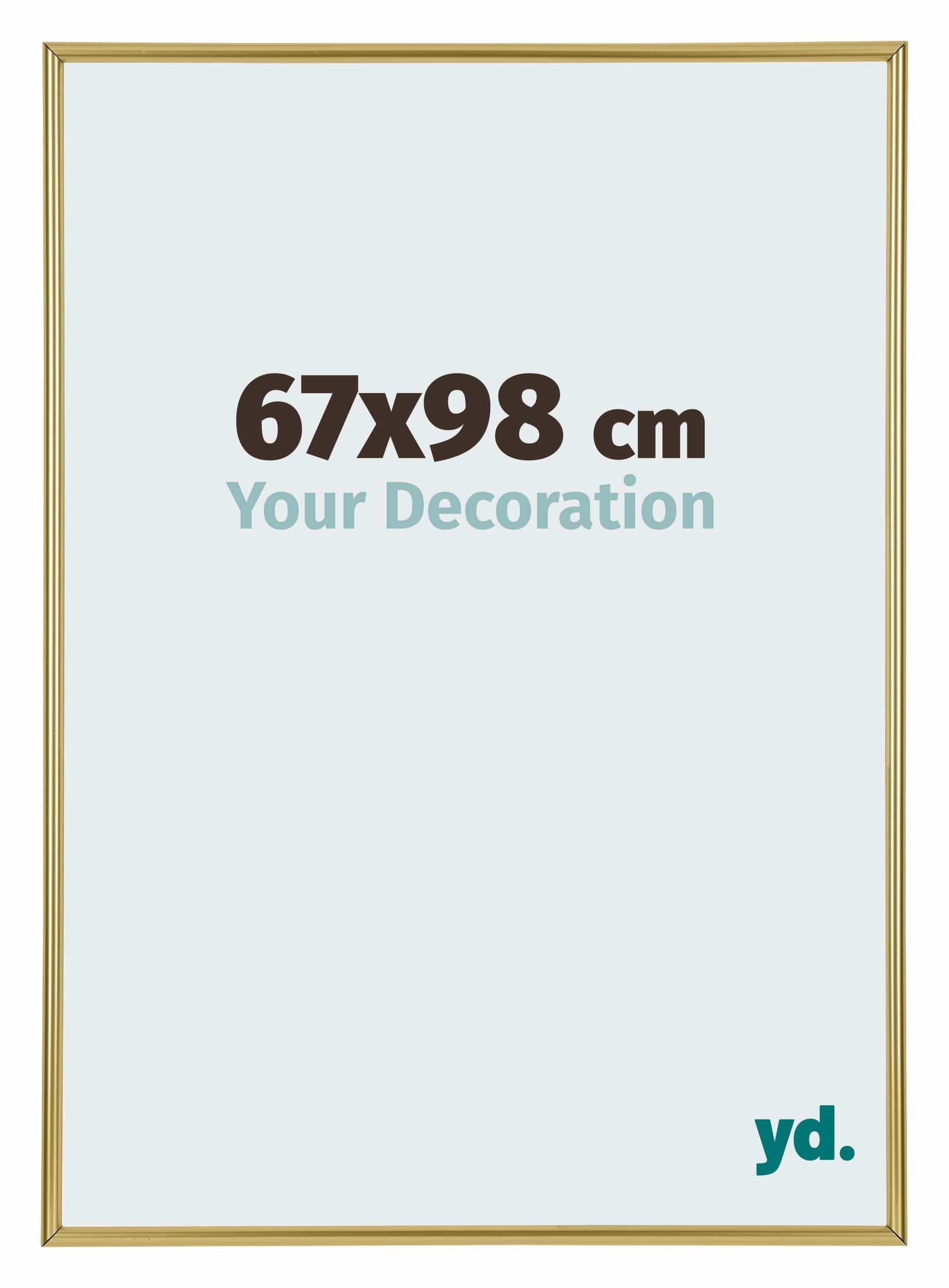 Your Decoration - Puzzle frame 67x98 - Gold - Puzzle frame 1500-2000 Pieces - Plastic Photoframe - Annecy