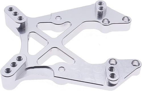Miniatura 1 de Torre de choque trasero delantero de aleación 4pcs para rc Hobby modelo coche 1-10 ECX 2WD serie actualizada hop-up piezas (plata)