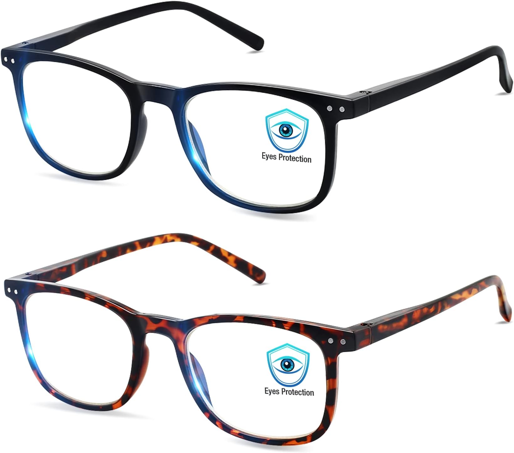 AOSM Blue Light Glasses for Men & Women,Gaming glasses Anti-Glare UV400 Protection,Blue Light Blocking to Relieve Eye Strain