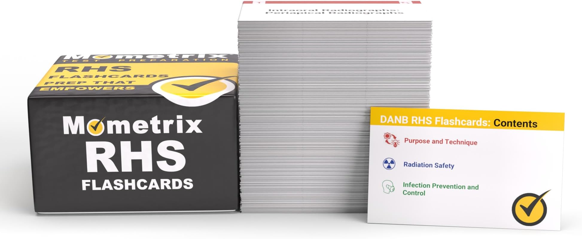 RHS Exam Study Cards: Test Prep and Practice Test Questions for the DANB Radiation Health and Safety Exam [Full Color Cards]