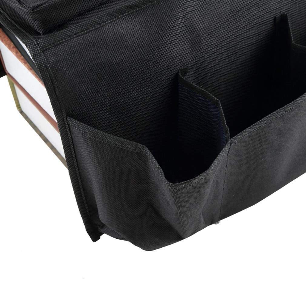 Bolsa de almacenaje de Fieltro con Bolsillos Junto Organizador de reposabrazos for sofá, Funda for Mando a Distancia, Funda for TV y sofá