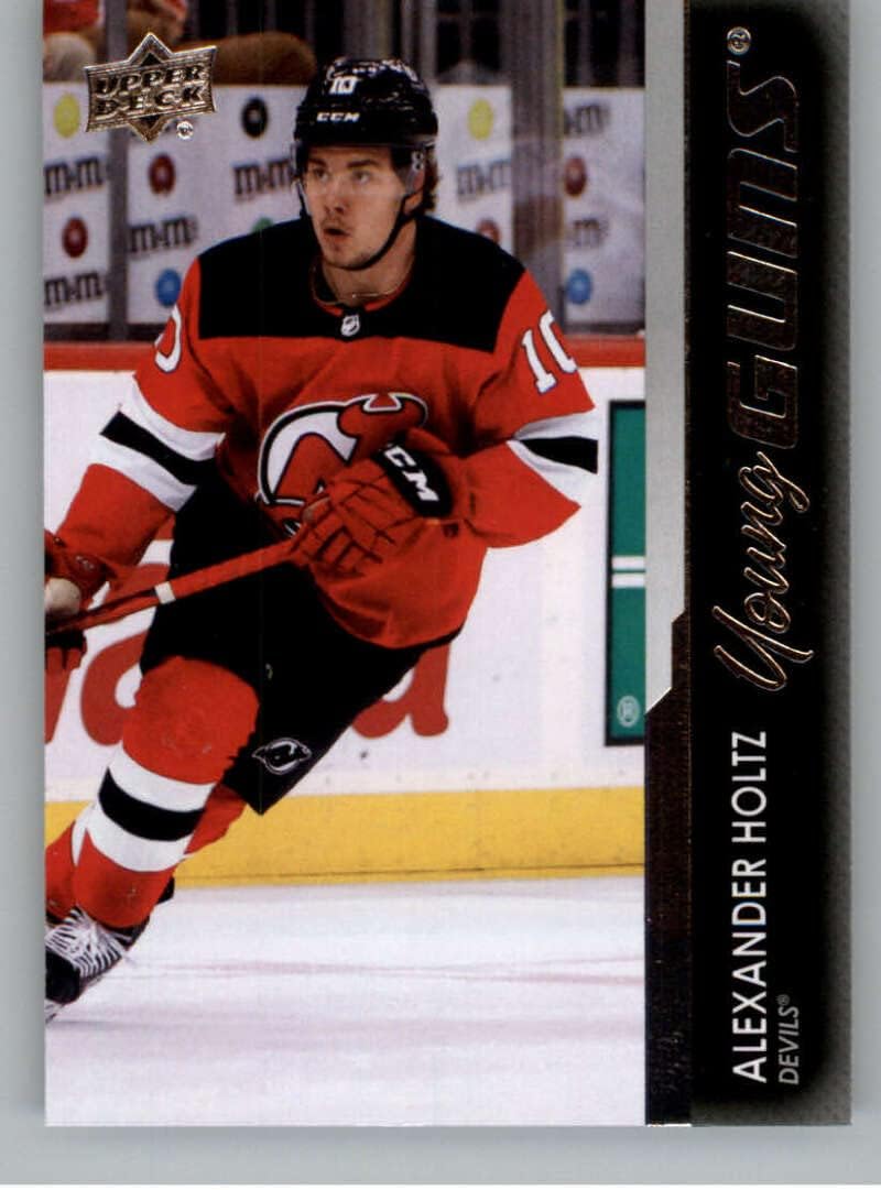 2021-22 Upper Deck Extended Series #701 Alexander Holtz RC Rookie Card New Jersey Devils Young Guns Official NHL Hockey Card in Raw (NM or Better) Condition