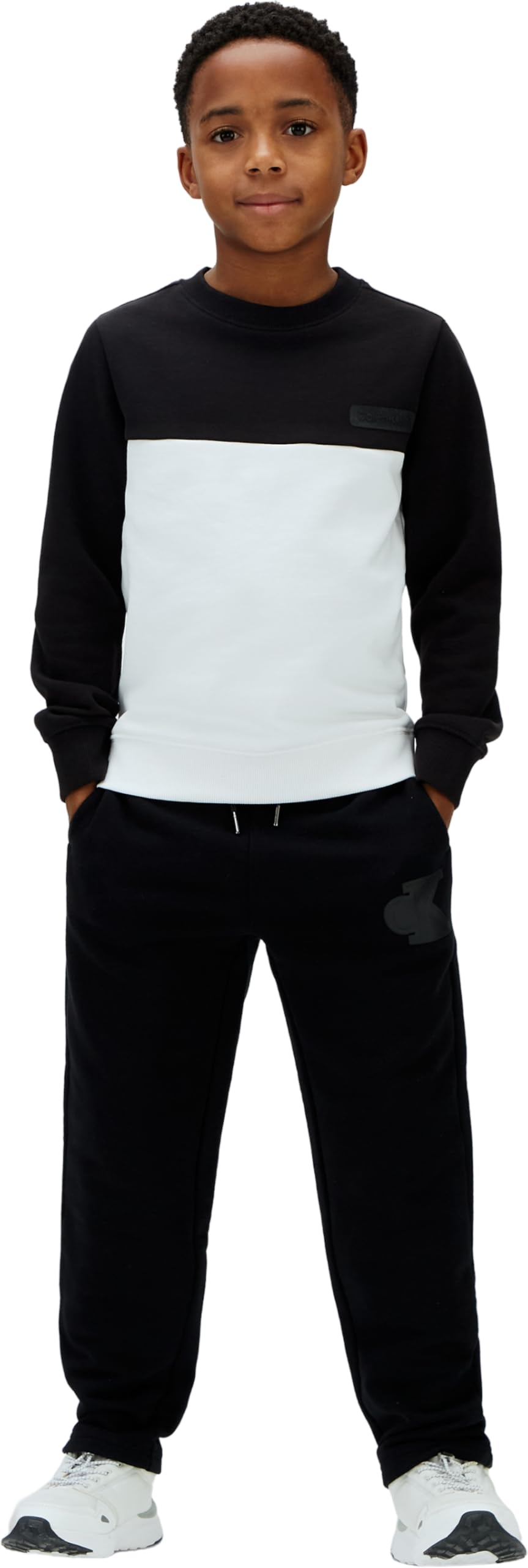 Calvin Klein Colorblock Reg CN Lvcksjb00b Altre Felpe Bambini e Ragazzi