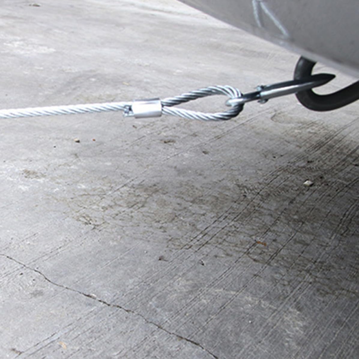 Steel Wire Car Trailer Rope 5 Ton 4m with Hooks