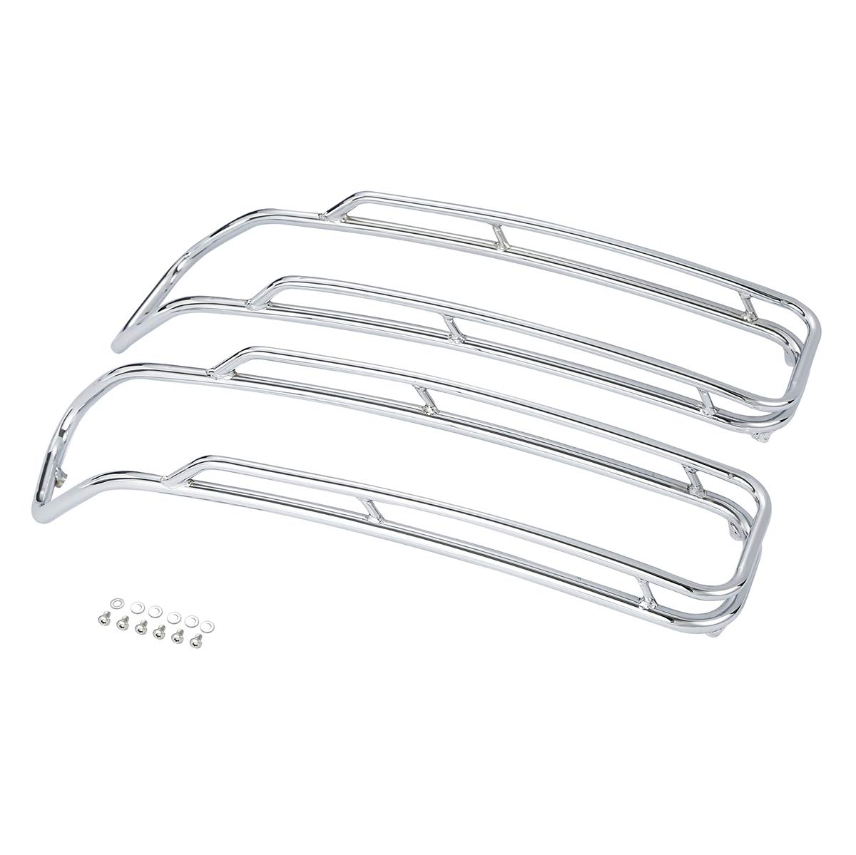 TCMT Saddlebags Lid Top Rail Guards Fit For Harley Touring Road King Road Glide FLH FLHX FLHS FLHTK FLTC FLTRU 2014-2023