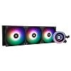 TR-Frozen Notte 360 BLACK ARGB V2 Water CPU Cooler, 3 PWM Fans with 2000RPM Speed, Intel LGA 1700/1851/1150/1151/1200/2011,Suitable for AM4/AM5,Computer CPU Liquid Heat Sink