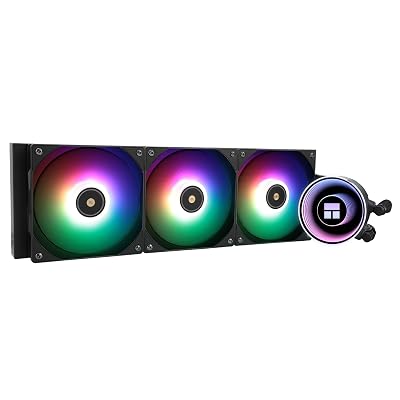 Thermalright Frozen Notte 360 Black ARGB V2 Water Cooling CPU Cooler, 360 Black CPU Cooler Specifications, 3×120mm PWM Fans, S-FDB Bearings, Suitable for AMD/AM4, Intel LGA 1700/1150/1151/1200/2011