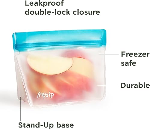 Miniatura 7 de (re)zip Colección de kit de viaje  Juegos de bolsas reutilizables de varias piezas para el cumplimiento de la TSA, aperitivos, artículos de tocador