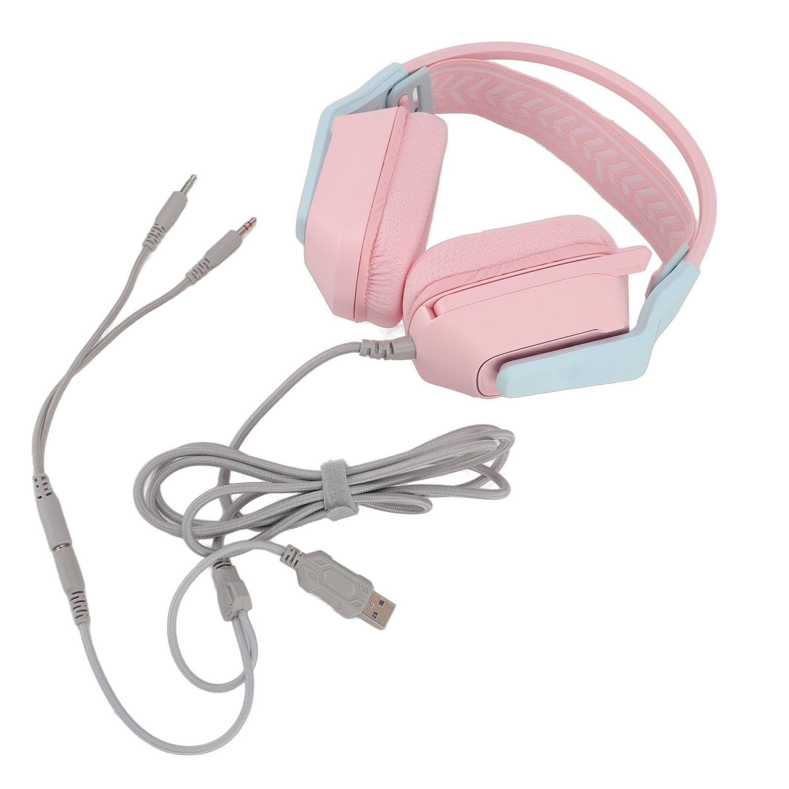 Casque de jeu câblé SEAFRONT anti-fatigue avec coussinets doux et micro - 8