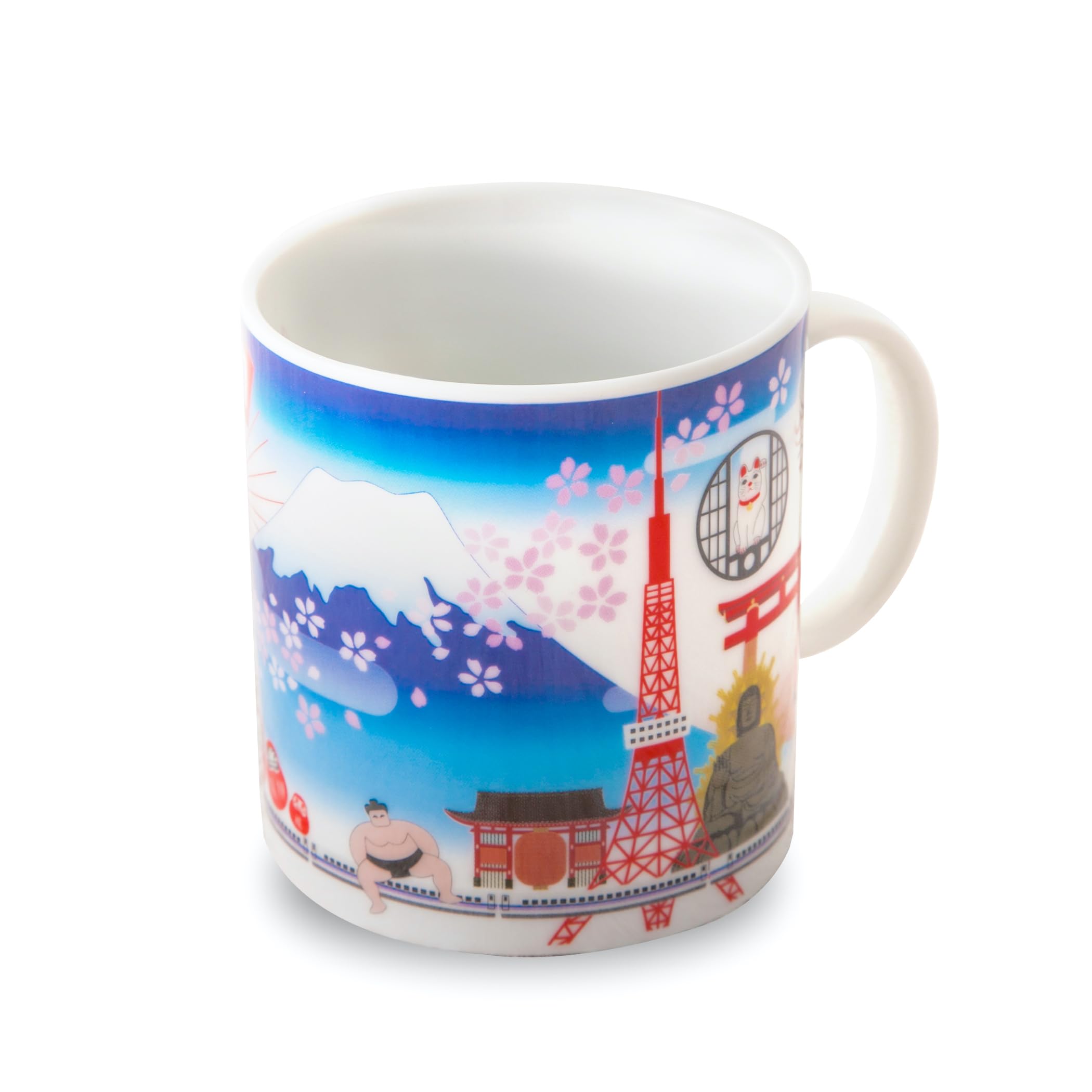 Amazon.co.jp: のレン マグカップ 370ml (ジャパノラマ 旅マグ - JAPAN