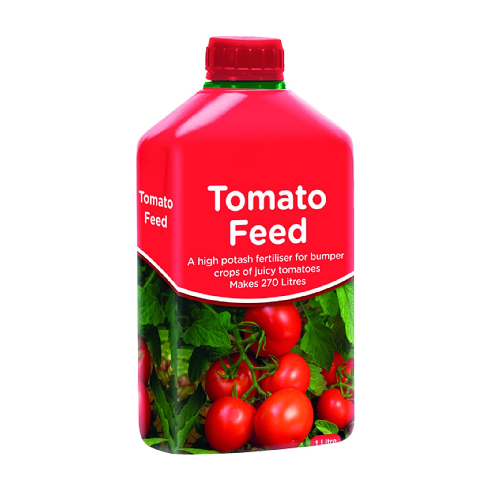Liquid Tomato Feed, Nutrient Solution, Improved Flowering, Supports Healthy Roots, Fast Absorption, Compatible, Multipurpose, Ideal for Home Gardeners, Hobby Growers & Professionals, 1L
