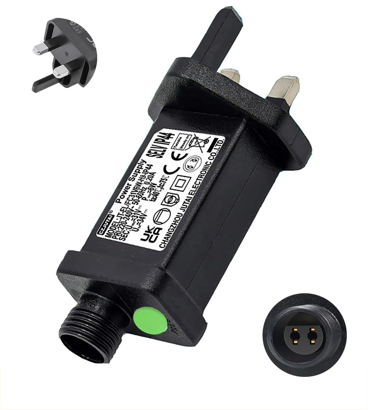 Joysing Transformer for Christmas Lights 31v Transformer Plug with Timer Function, 9 Modes