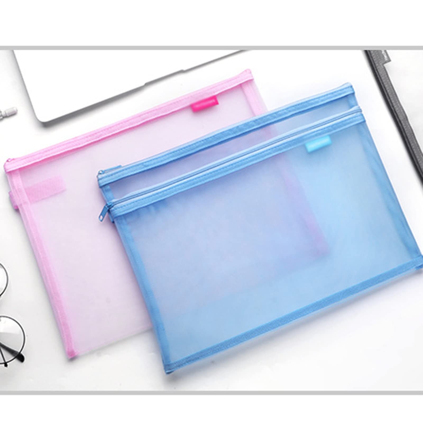 Konferenzmappe, Dokumententasche, Präsentationsmappe, 2 Stück, Stofftasche, Schule, Bürobedarf, niedliche Katze, A4, tragbarer Aktenhalter, Aktentasche, Aufbewahrungstasche mit Reißverschluss, Ordner