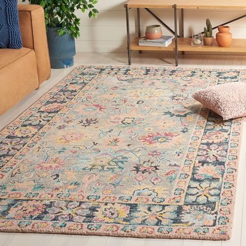 Image of Hand Tufted Premium Rug Premium Wool Carpet for Living Room Bedroom and Hall Size 9x12 Feet Color Multi