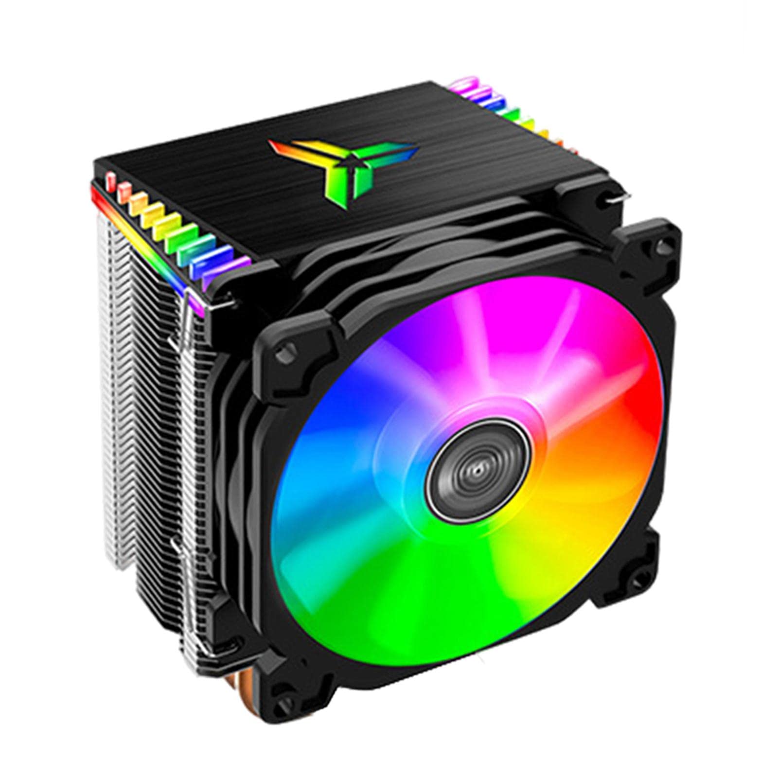 per Computer Dissipatore CPU Ventola PC Raffreddamento con 4 Tubi di Rame ARGB Sincronizzazione PWM Adatto per Assemblaggio
