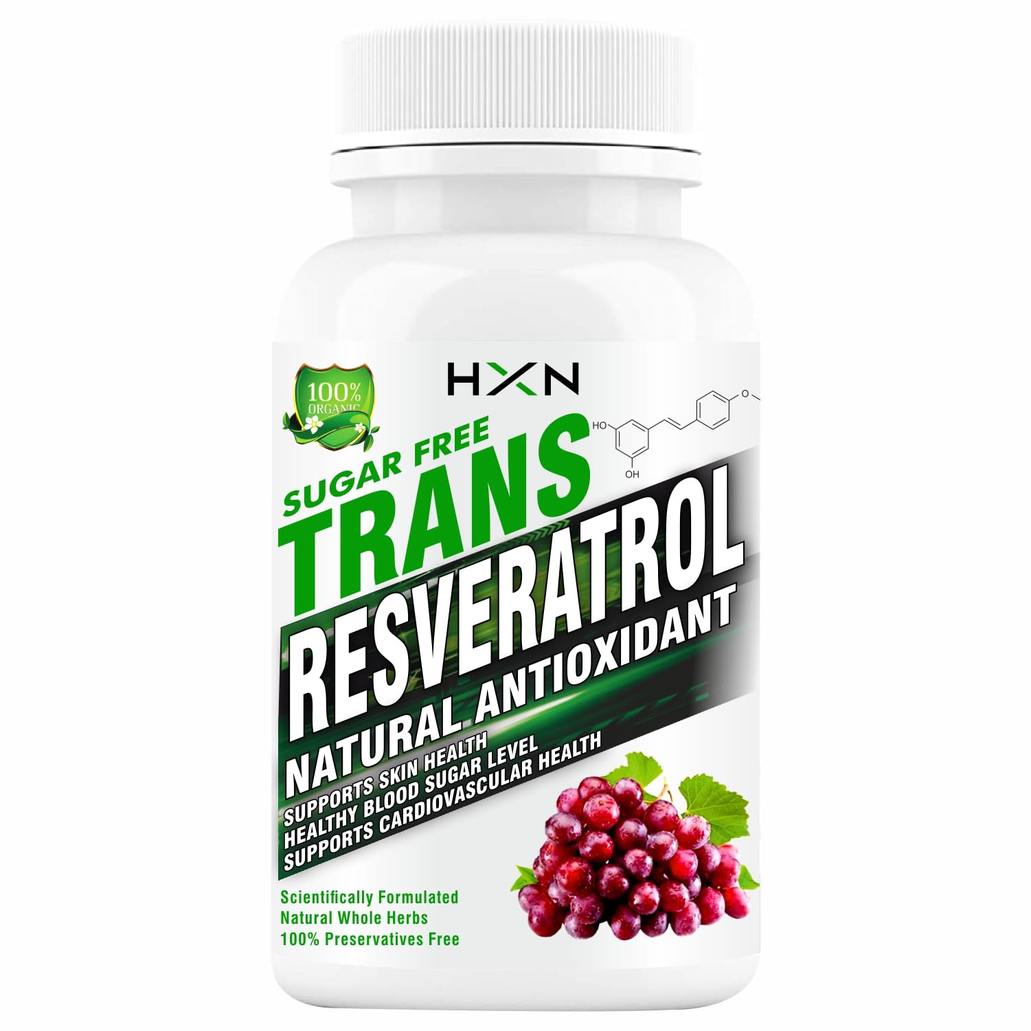HXN Resveratrol 500mg Supplements With Grape Seed Extract, Quercetin Powder, Pomegranate To Balance Cholesterol, Antioxidant & Heart Health Care-60 Tablets (Pack 1) (B0CR6LHB7J) Amazon Price History, Amazon Price Tracker