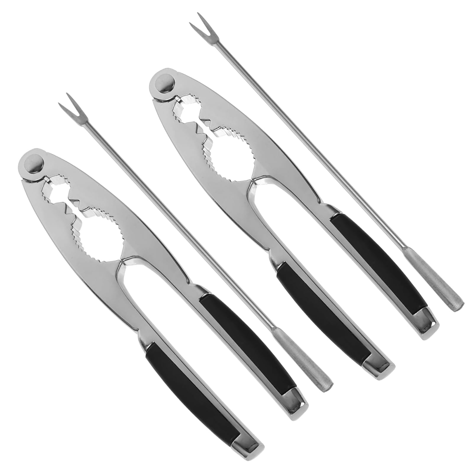 Esmen Casse-Noix à Usage Domestique, Outil D'ouverture Des Noix, Noyau De Décortiqueur De Noix De Pécan, Clip D'épluchage Pour Restaurants Pique-Nique Et Maison 2 Pièces/Ensemble