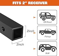 Vista 6 de WEIZE Cesta de Carga con Enganche para SUV, Camión - 53x19 Pulgadas, Capacidad de 500LB, con Bolsa Impermeable, Correa de Red, Tensor, Recubierto