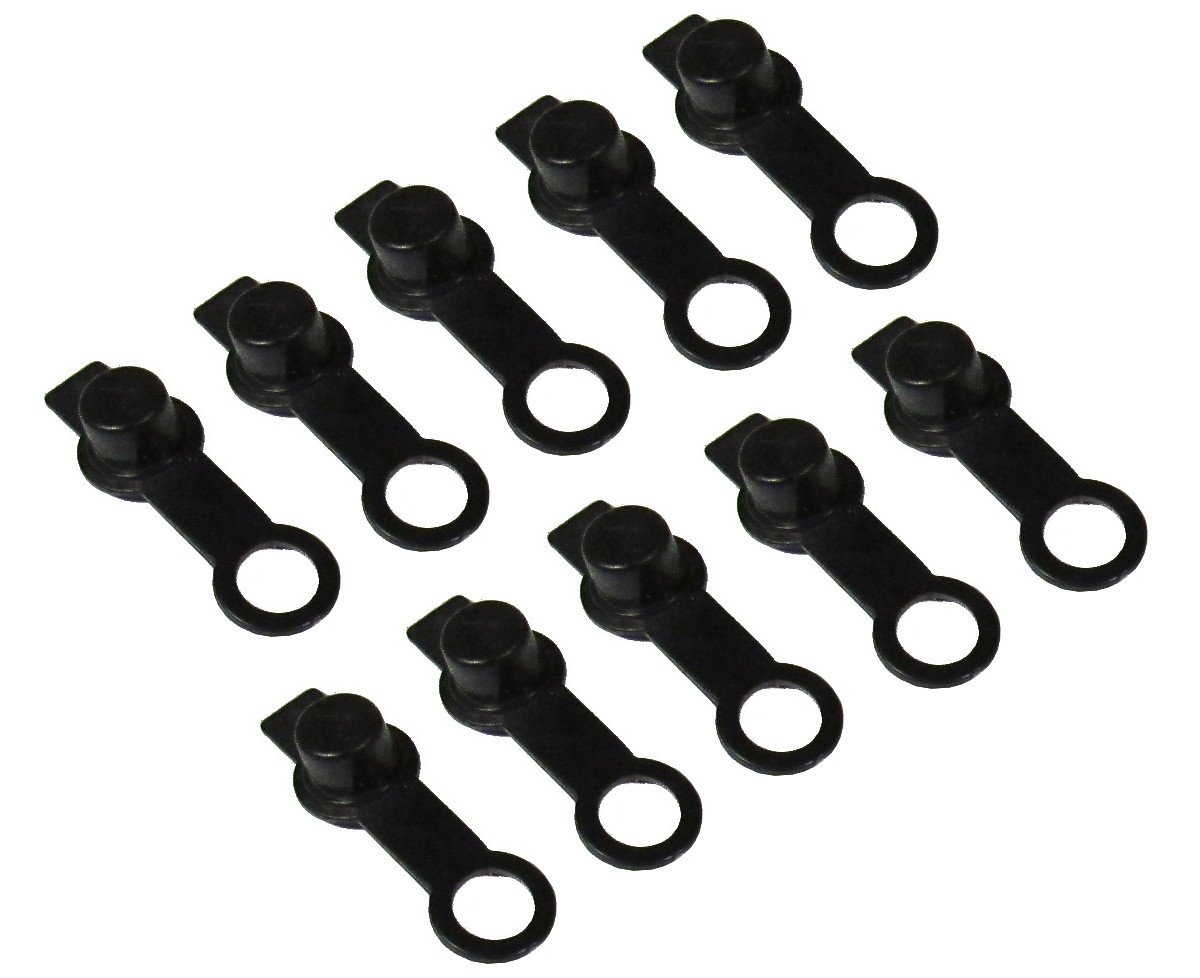 Captain O-Ring LLC Paintball Fill Nipple Covers (10 Pack W/Bonus Microfiber Cloth) For Compressed Air Hpa Tanks
