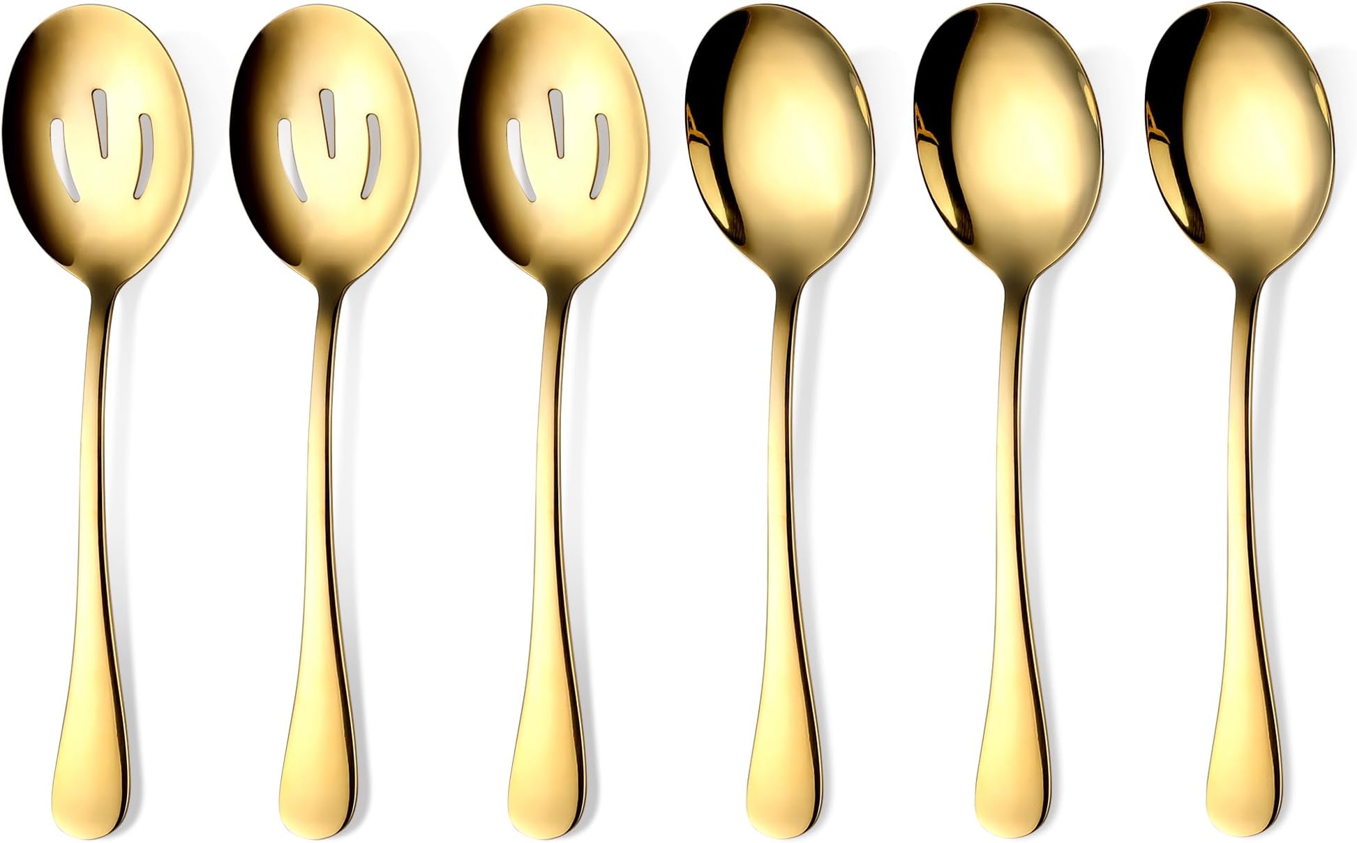 Gold Serving Spoons
