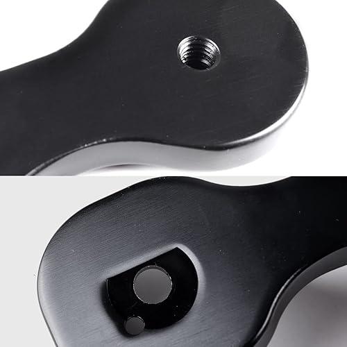 Miniatura 7 de Adaptador de soporte para espejo retrovisor de motocicleta, kit de reubicación de montaje para Harley Touring Street Glide CVO Bagger con carenados