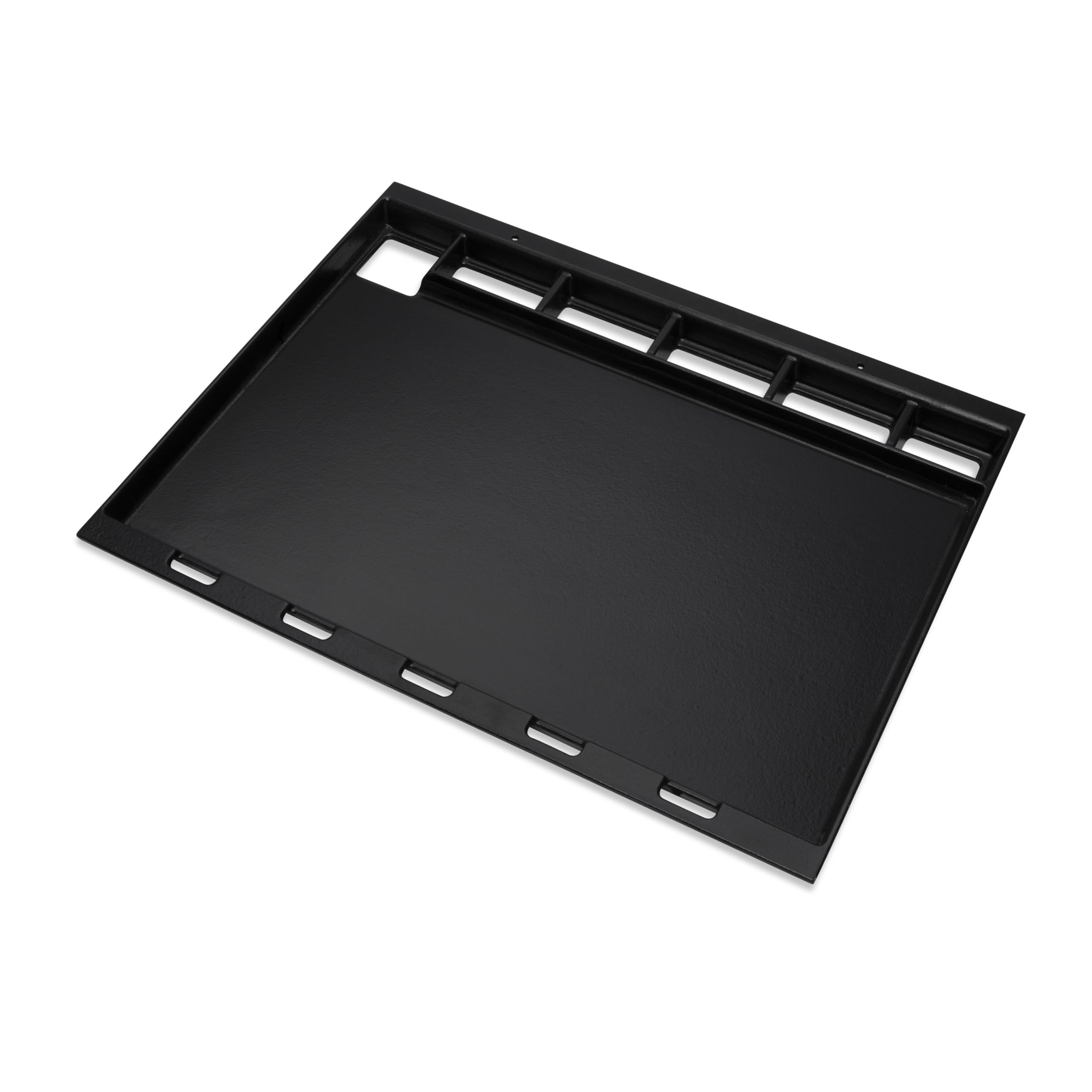 Weber plancha Formato Intero per Spirit Serie 300 e Searwood/Calore Uniforme, Ampia Superficie per Carne, Pesce e Verdure – Nero (6790)