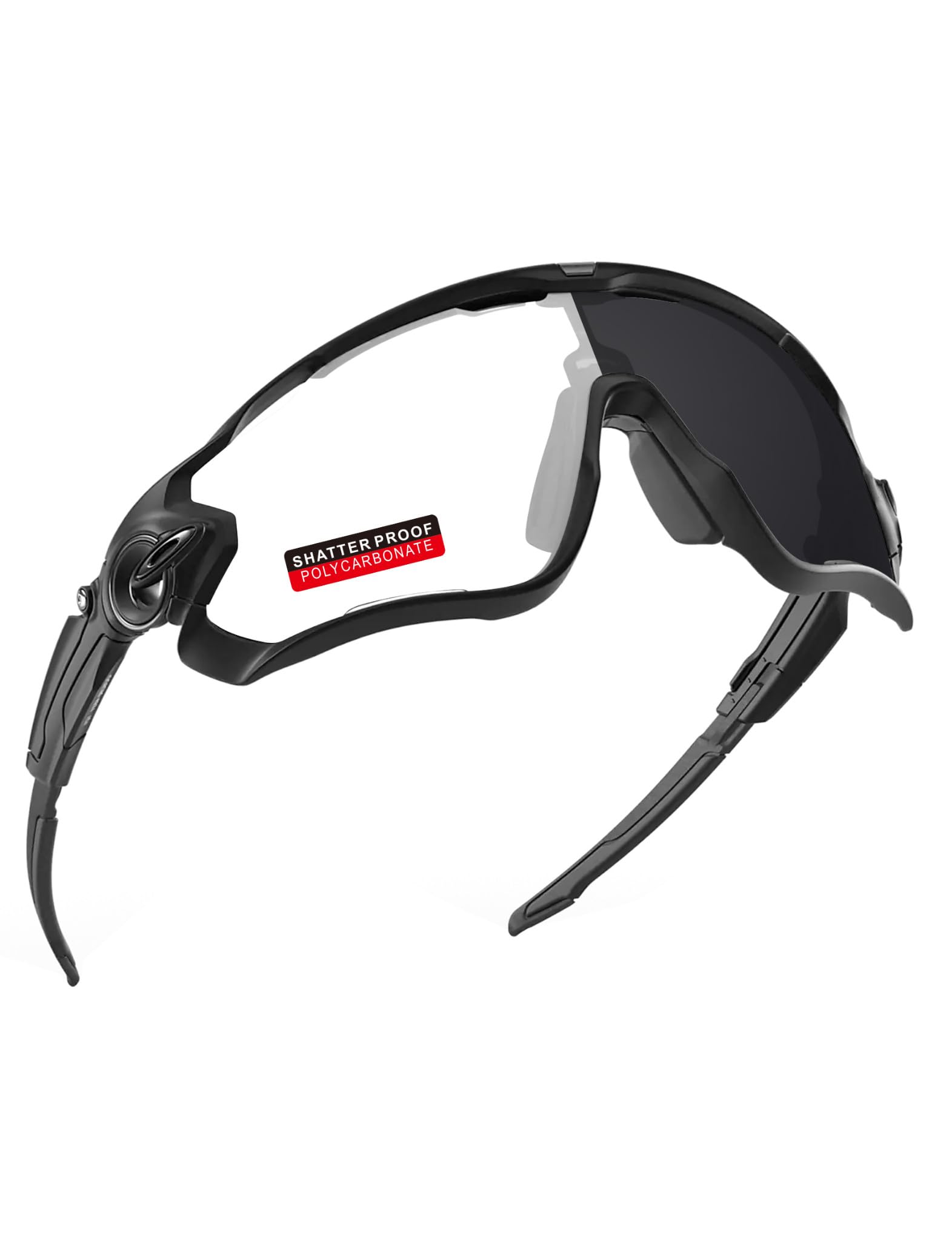 PRO+ Lenti di ricambio in policarbonato e naselli per occhiali da sole Oakley Jaw-breaker OO9290