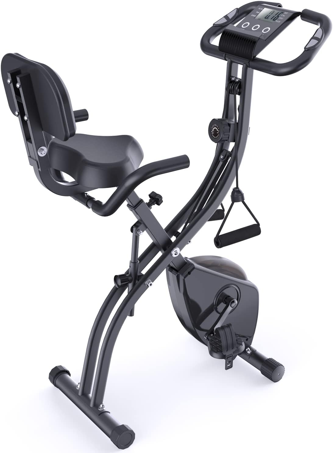 Foldable Exercise Bike, Sportneer 2023 New Version 3 in 1