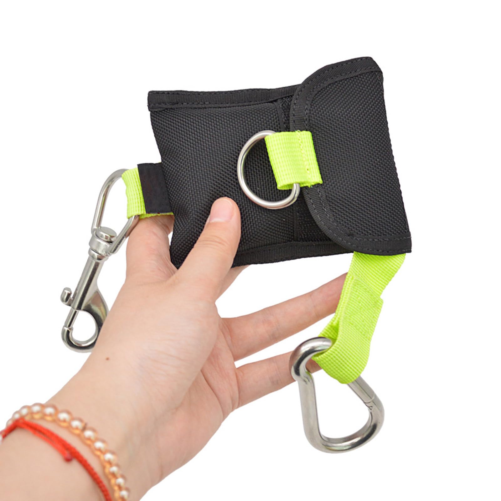Tauchgewichtsgürtel mit Tasche, Schnellspanner, Haken, Tauchtaschengewicht, Starp, verstellbare Schnorcheltaschen, Gürtel, Sicherheitsseil