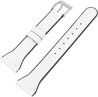 Pulseira De Couro Pulseira De Couro Fita De Pulso Branca Pulseiras De Relógio De Couro Substituição De Pulseira De Couro Smartwatch Pulseiras De Relógio De Pulso Pulseira De Couro