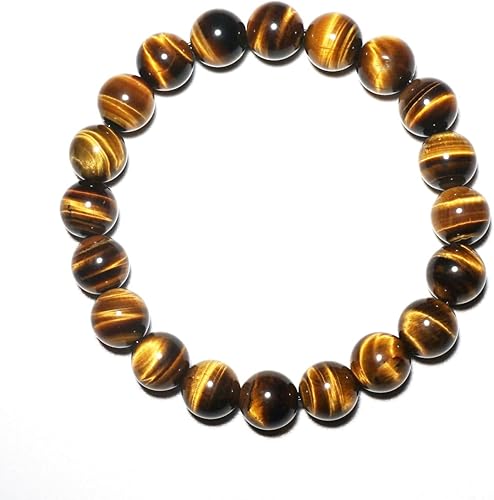 Vista 21 de Single-pack of pure gemstone bracelets Fluorita-10MM,100 mm Tiger Eye,10MM-Tigre rojo,Turmalina negra de 0.472 in,12MM-tigres rojos-9