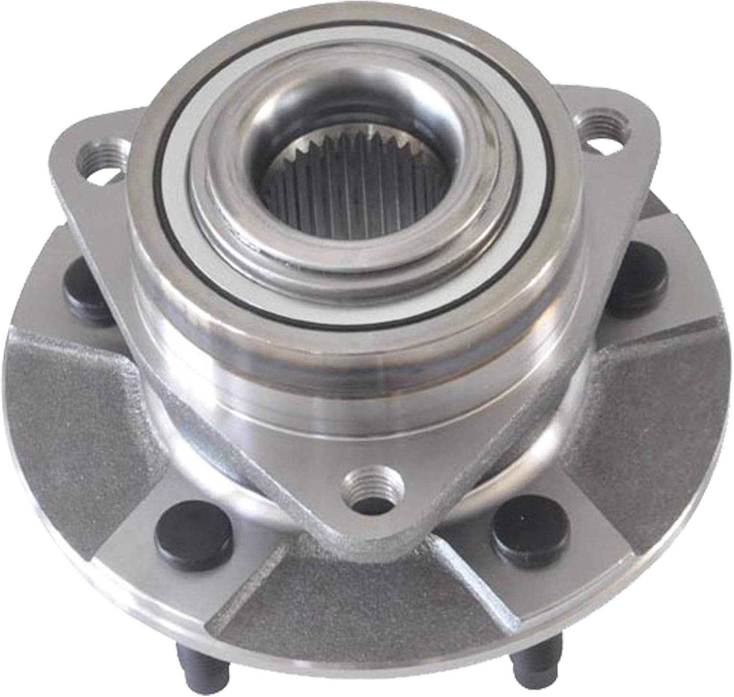 MAYASAF 513190 Front Wheel Hub Bearing Assembly 5 Lugs Non ABS for Chevy 2005 Equinox, 2006 for Pontiac Torrent, 2002-2007 for Saturn Vue