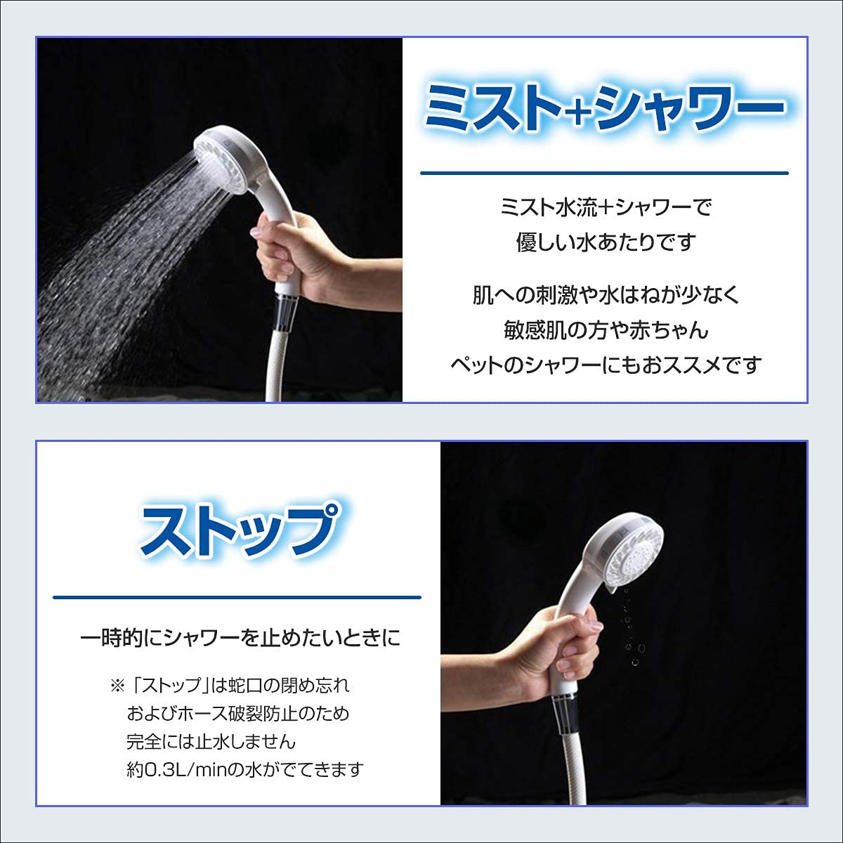 Amazon.co.jp: micro-bub(マイクロバブ) 4Way切替 マイクロバブル